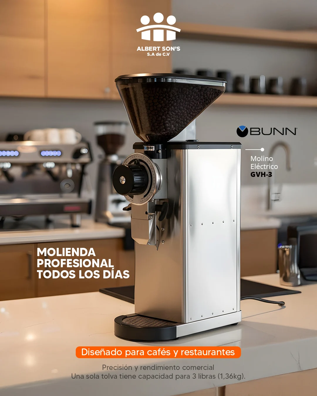 El sabor empieza en la molienda - Albert Sons El Salvador