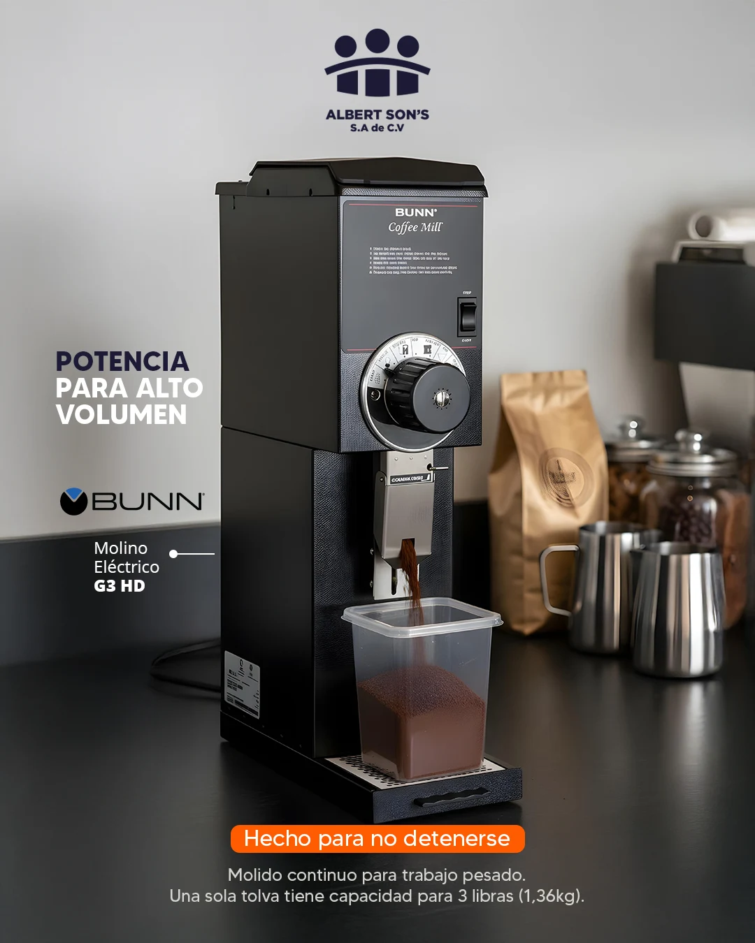 Potencia diseñada para no detenerse - Albert Sons El Salvador