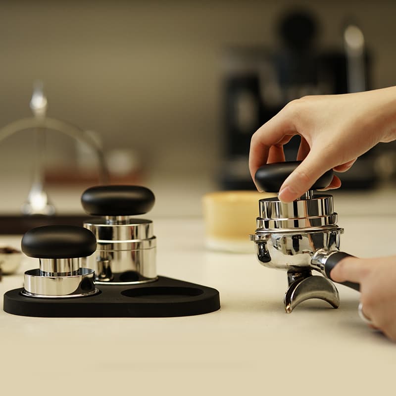 PUCKS ESPRESSO ACCESORIES SET 58.4MM METAL SET DE HERRAMIENTAS PARA CAFÉ