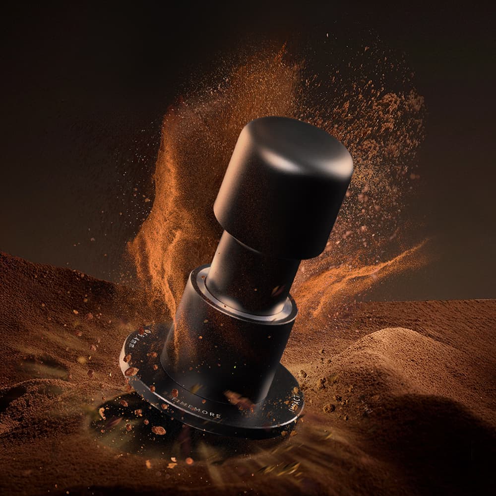 IMPULSE IMPACT TAMPER 58.4MM COMPACTADOR DE CAFÉ ACANALADO