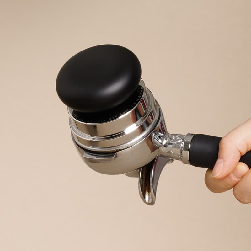 PUCKS CALIBRATED TAMPER 58.4MM METAL COMPACTADOR DE CAFÉ