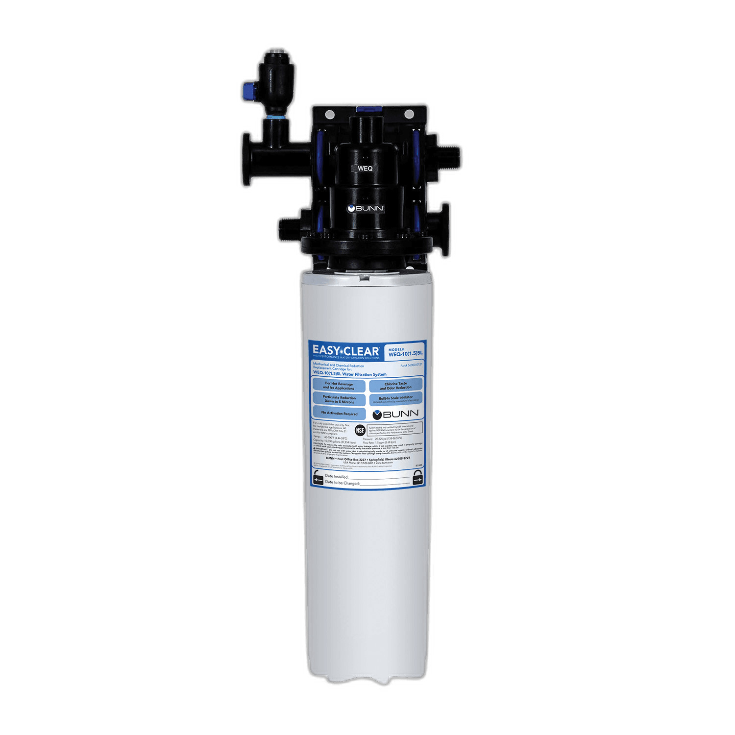 (56000.0121) WEQ-10(1.5)5L FILTRO DE AGUA