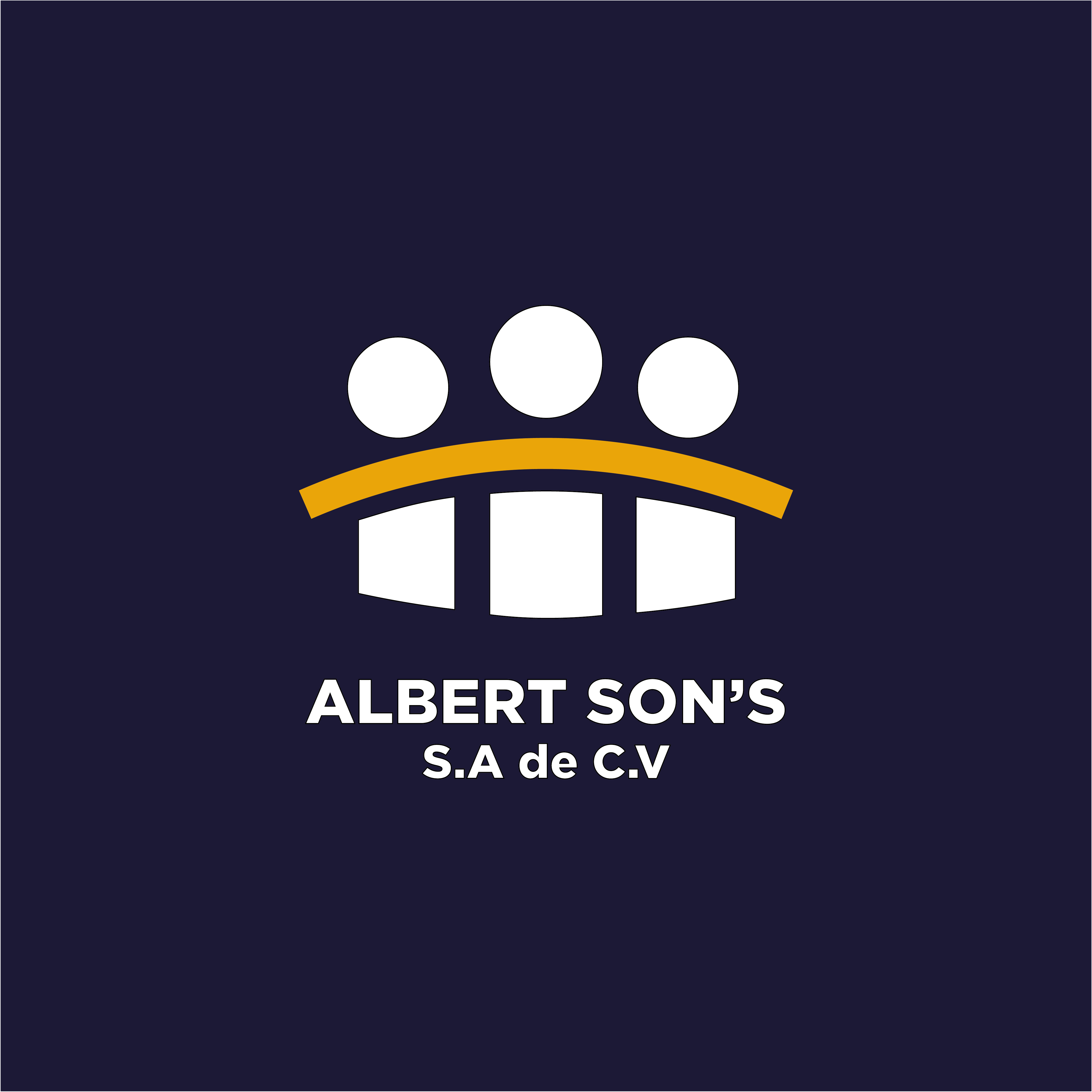 Logo Albert Son's S.A de C.V